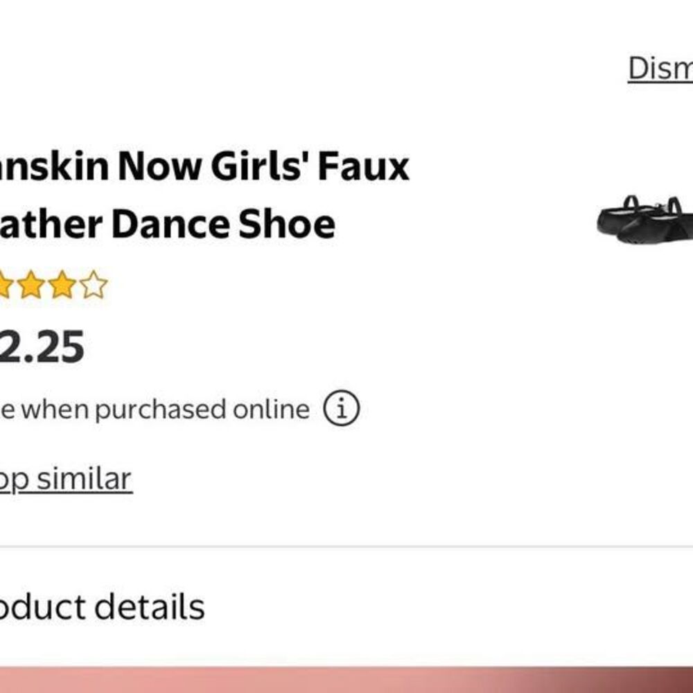Girls New Ballet Slippers